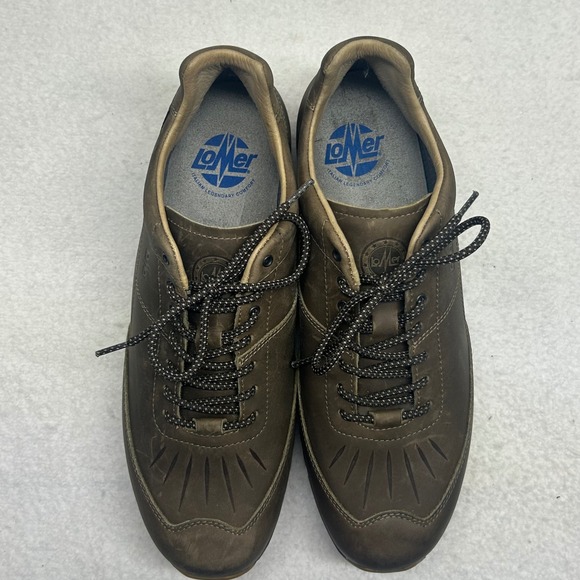 Lomer‎ Mens Hiking Shoes Janko 2.0 Premium MTX Brown Leather Vibram Size 10.5 main image 8